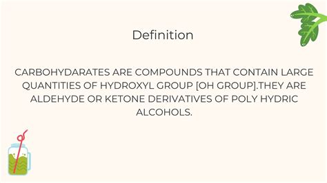 Carbohydrates And Its Classification Pptx