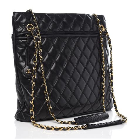 Black Quilted Chanel Handbag | semashow.com