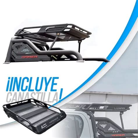 Roll Bar Antivuelco Pasamanos Hamer Nissan Frontier 2023 Cuotas Sin