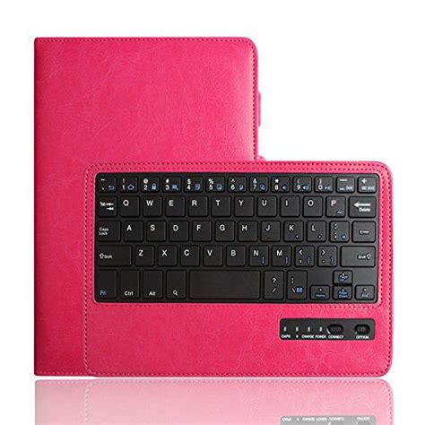 Kvago For Kindle Fire Hd 7 Keyboard Case Soft Leather Protective Case