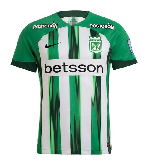 Camisa Titular Atl Tico Nacional