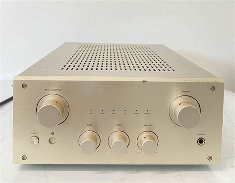 Sony Integrated Stereo Amplifier Ta F