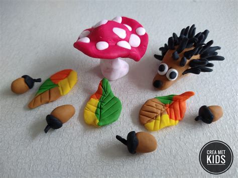 Creatief Met Klei En De Herfst Crea Met Kids