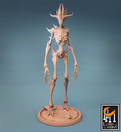 Demon Undead Premium Dnd Miniature Mini Sanded & Primed Resin 3D ...