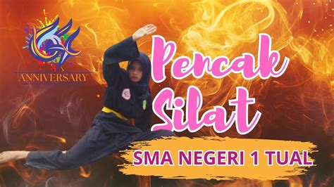 Pencak Silat Sman Tual Youtube