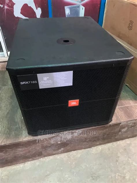 JBL Single Subwoofer Speaker Pair In Ojo Audio Music Equipment