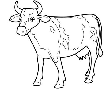 Bring the Farm to Your Designs with Cow Drawings: Find the Perfect ...