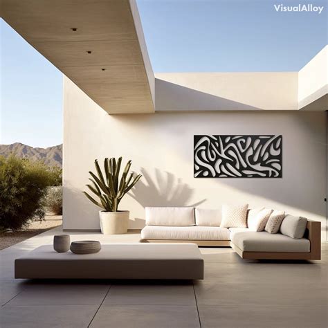 Outdoor Metal Wall Art [Large Size 2024] - VisualAlloy