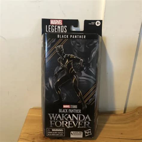 Hasbro Marvel Legends Series Wakanda Forever Black Panther In Action