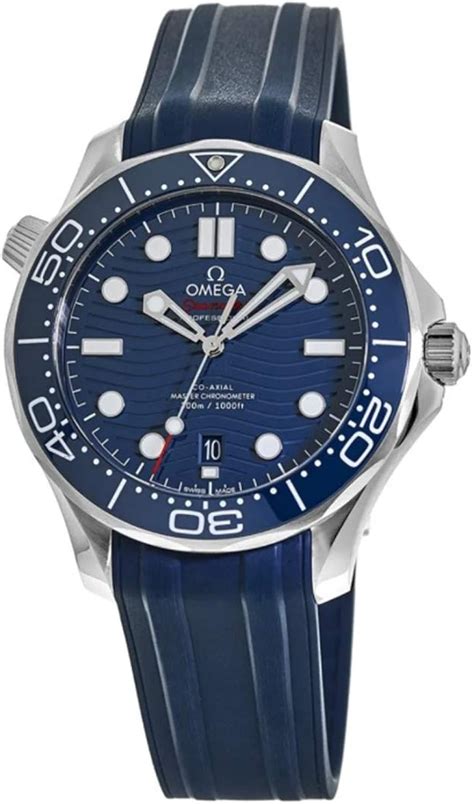 Omega Seamaster Diver M Mm Quadrante Blu Orologio Automatico