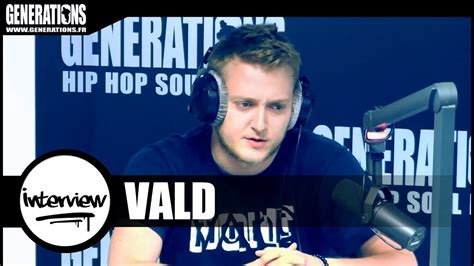 Vald Interview Bonjour Live Des Studios De Generations YouTube