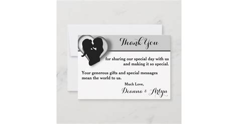 Lesbian Wedding Kiss Thank You Cards Zazzle