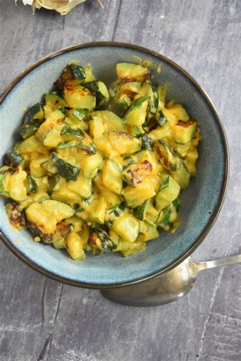 Courgettes Au Cheddar Recette Facile Et Rapide