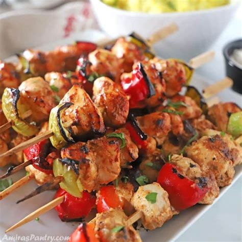 Chicken Shish Tawook Recipe Shish Taouk Chicken Skewers Middle