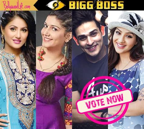 Bigg Boss Hina Khan Sapna Chaudhary Priyank Sharma Shilpa Shinde