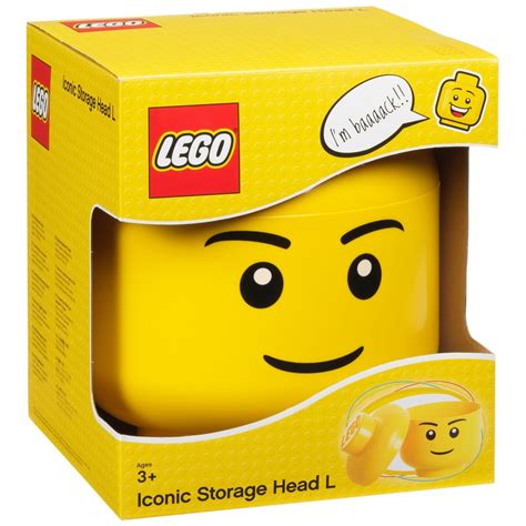 Lego Large Storage Head Minifigure Lego Boy Smyths Toys Uk