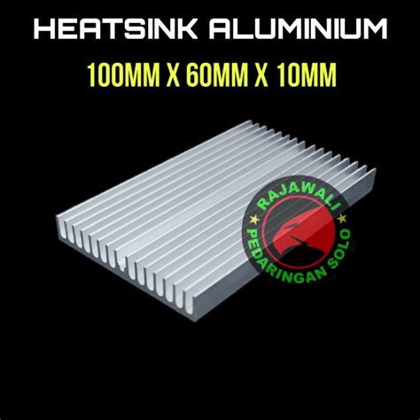 Jual Heatsink Aluminium Pendingin Heat Sink Sirip X X Mm