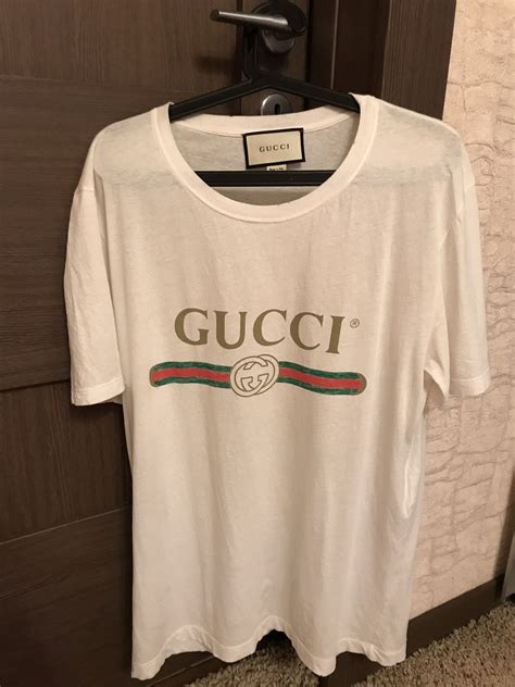 Gucci Fake Logo T Shirt Grailed