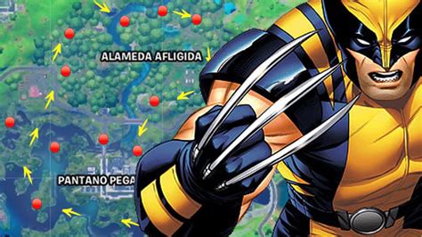 COMO ENCONTRAR A WOLVERINE EN FORTNITE NUEVO PODER YouTube