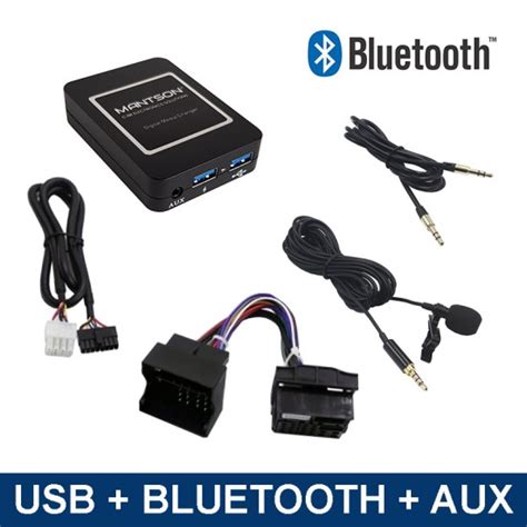 Bluetooth Streamen Carkit Usb Aux Interface Audio Adapter Voor