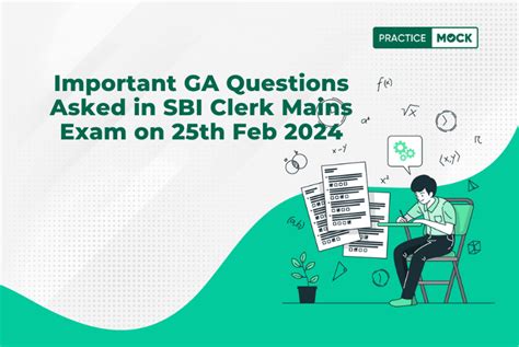 Important GA Questions Asked In SBI Clerk Mains Exam On 25th Feb 2024