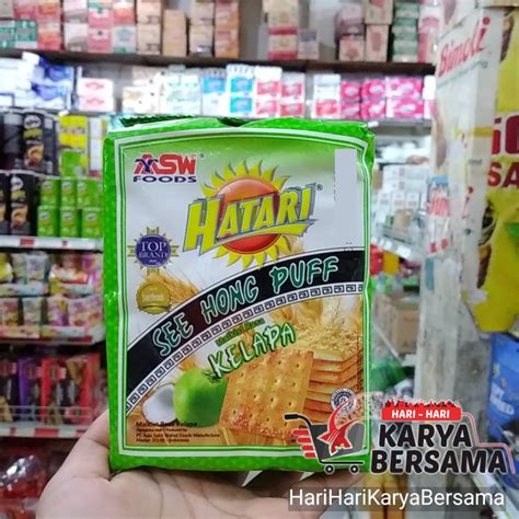 Biskuit Hatari See Hong Puff Malkist Kelapa Gr Lazada Indonesia