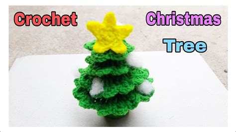 Crochet Christmas Tree An Easy Crochet Christmas Tree Tutorial Youtube