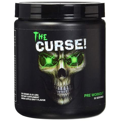 Cobra Labs The Curse Pre Workout Powder Green Apple Envy Buy Jar Of