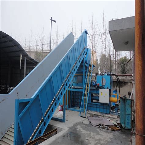 Fully Automatic Horizontal Hydraulic Waste Cardboard Press Baler Full