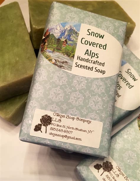 Winter Soap Ski Vegan T Alps Soap Swiss Soap European Etsy