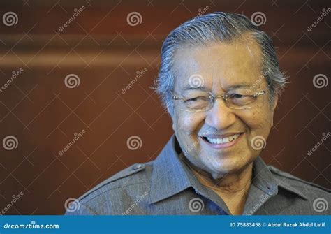 Tun Dr Mahathir Mohamad Editorial Stock Photo Image Of Former