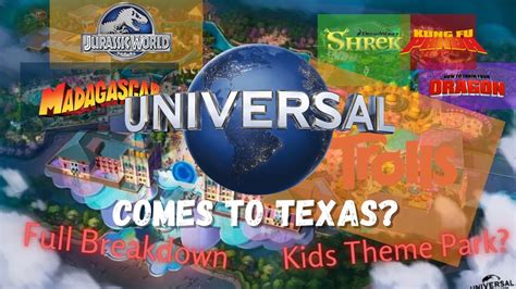 Everything You NEED To Know About Universals New Texas Park YouTube