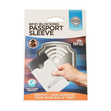 Globite Rfid Blocking Passport Sleeve Whitcoulls