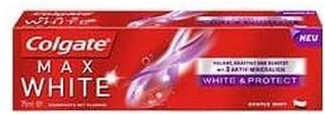 Colgate Tandpasta Max White White Protect Ml Bol