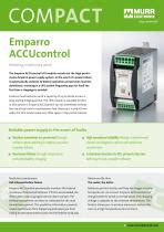 Emparro ACCUcontrol UPS Module MURRELEKTRONIK PDF Catalogs