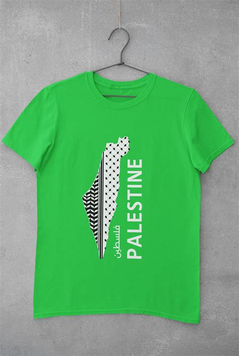 Palestine T-shirt Palestine Map - Etsy