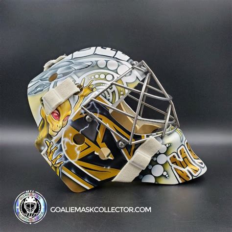 Adin Hill Goalie Mask Unsigned V3 2023 Las Vegas Tribute – Goalie Mask ...