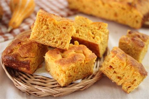 Focaccia Alla Zucca In Collaborazione Con Paneangeli Fatto In Casa Da