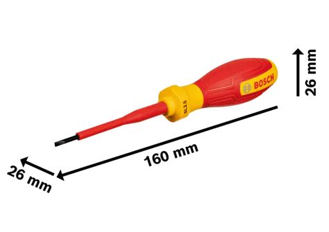 Vde Screwdriver Sl X Screwdriver Bosch Professional