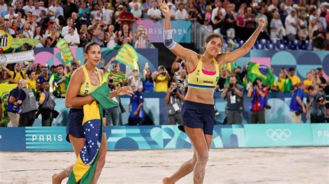 Brazils Ana Patricia Duda Win Beach Volleyball Gold Over Canada In