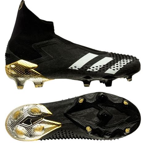 adidas Predator 20+ FG/AG Atmospheric - Core Black/Footwear White/Gold ...