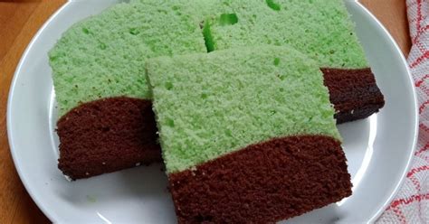 Resep Bolu Pandan Coklat Kukus Oleh Nur Erma Cookpad