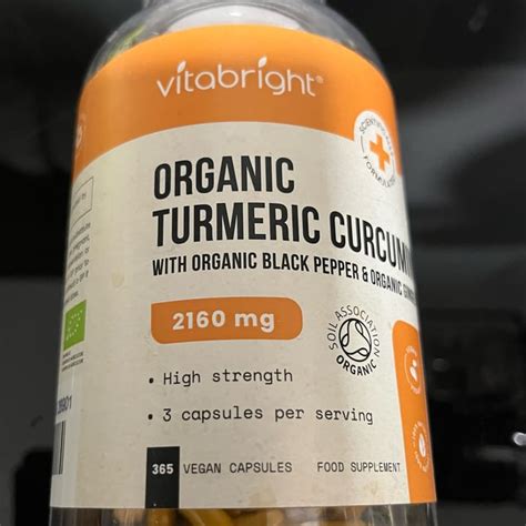 Vitabright Organic Turmeric Capsules Review Abillion