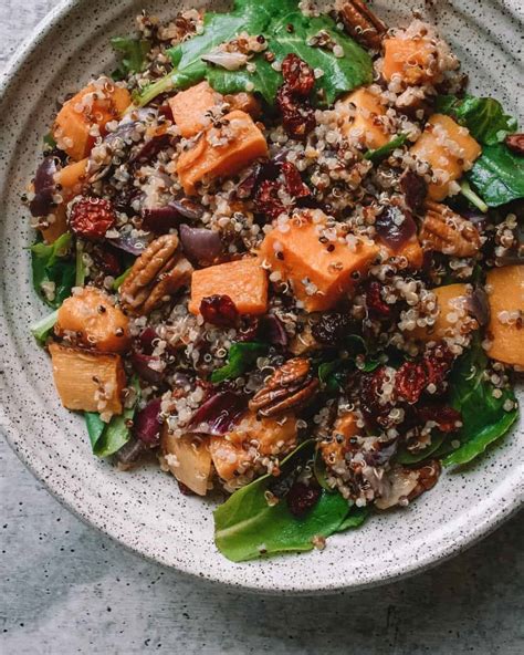 Butternut Squash Quinoa Salad Kalejunkie