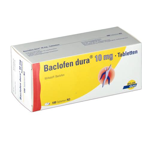 Baclofen Dura 10 Mg Tabletten Shop