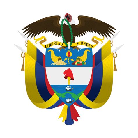 Escudo de Colombia - Coat of arms of Colombia - Colombia - T-Shirt | TeePublic