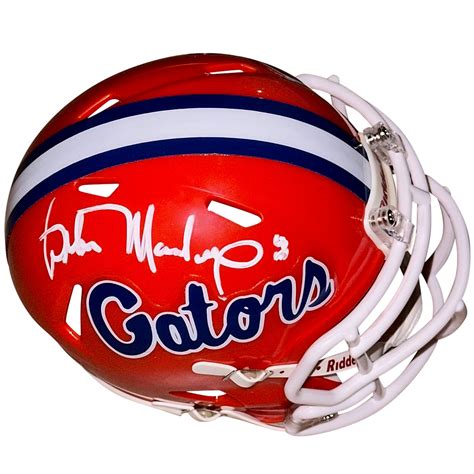 Wilber Marshall Autographed Florida Gators Mini Helmet - JSA – Palm ...