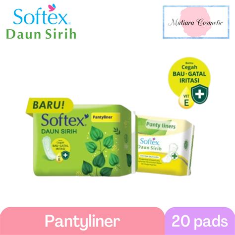 Jual Pantyliner Softex Daun Sirih Isi Pads Shopee Indonesia