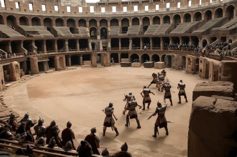 Roman Colosseum Gladiator Fights