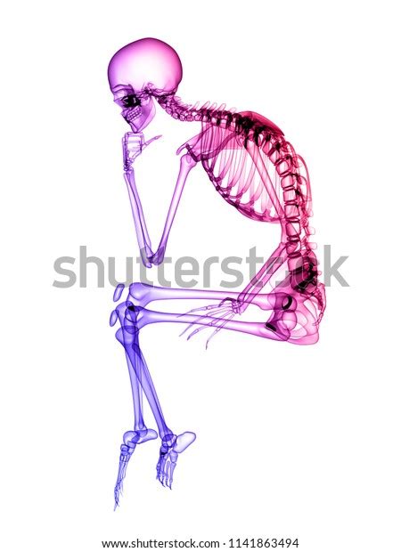 X Ray Human Body 3d Render Stock Illustration 1141863494 Shutterstock